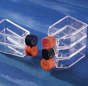 FLASK,25CM,CANT,PLG,PS,S,BK,20 25c㎡ 密封培养瓶 直角斜颈 TC表面 大包装