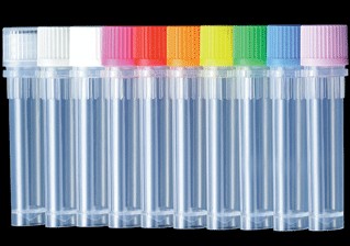 2.0ml冻存管,透明盖螺口,可立 500个/包,8盒/箱